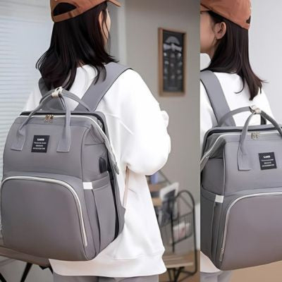 sac a dos a langer diaper backpack porter par une femme