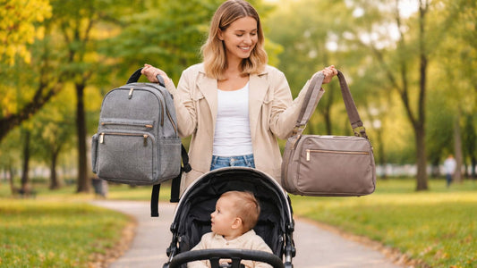 Quel sac à langer choisir : sac à dos ou bandoulière ?