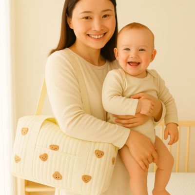 Sac à langer bébé | Petit Ours Brodé