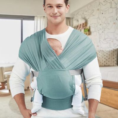 porte bebe ergonomique kangourou vert