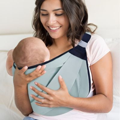 porte-bebe-naissance-baby-carrying-strap-vert