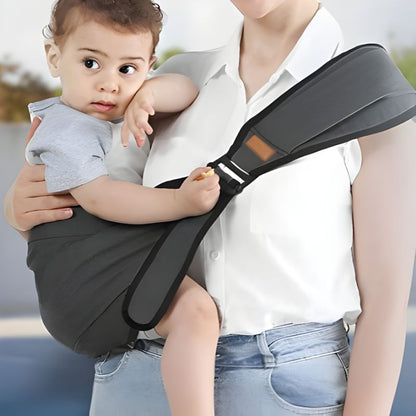 porte-bébé Sangle Porte-Bébé noire assurant un portage simple et confortable