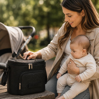sac à langer pour poussette Nomade Mini avec tissu résistant et imperméable 