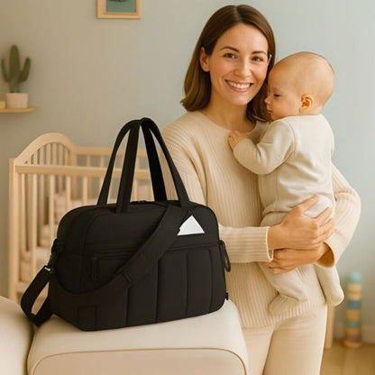 sac à langer Épure Baby noir