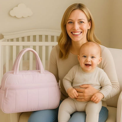 sac à langer Épure Baby rose