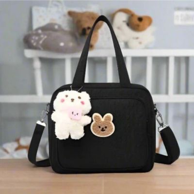 sac a langer pocket style noir