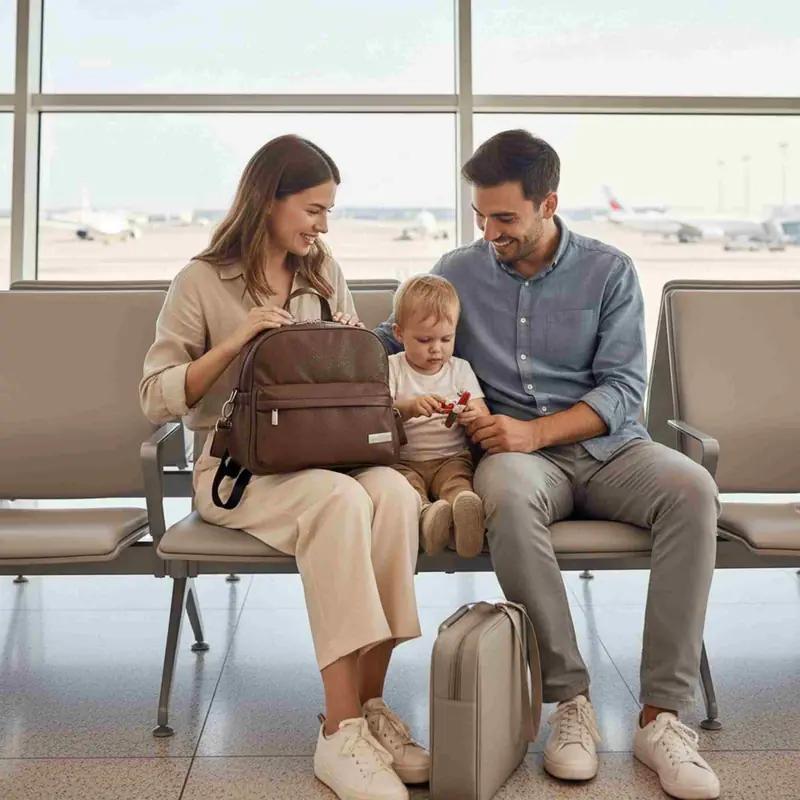 sac à langer sac à dos Prémium maman papa bébé aéroport
